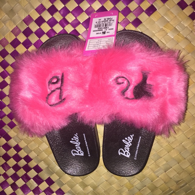 Barbie fur slides new arrivals