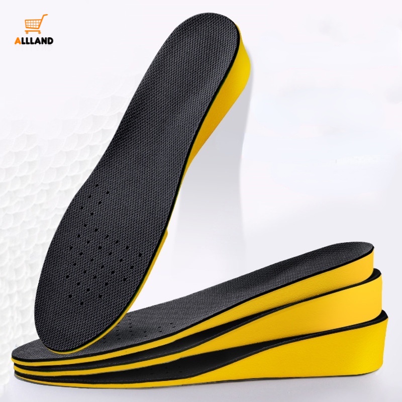 1Pair Breathable Invisible High Elasticity Height Increase Insoles