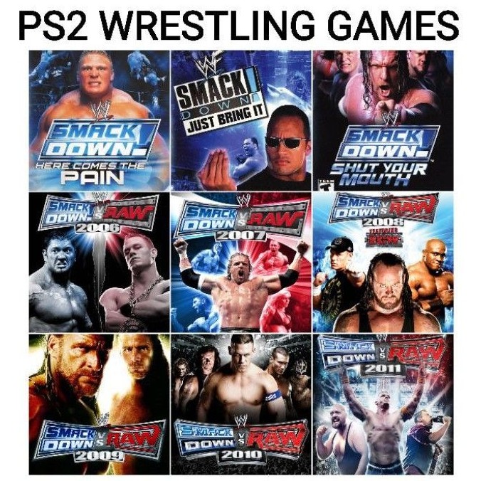 Playstation 2 wwe games new arrivals