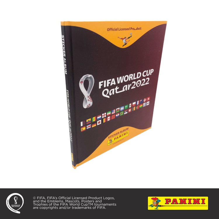 Panini FIFA World Cup Qatar 2022 Hard Cover Sticker Album | Shopee ...