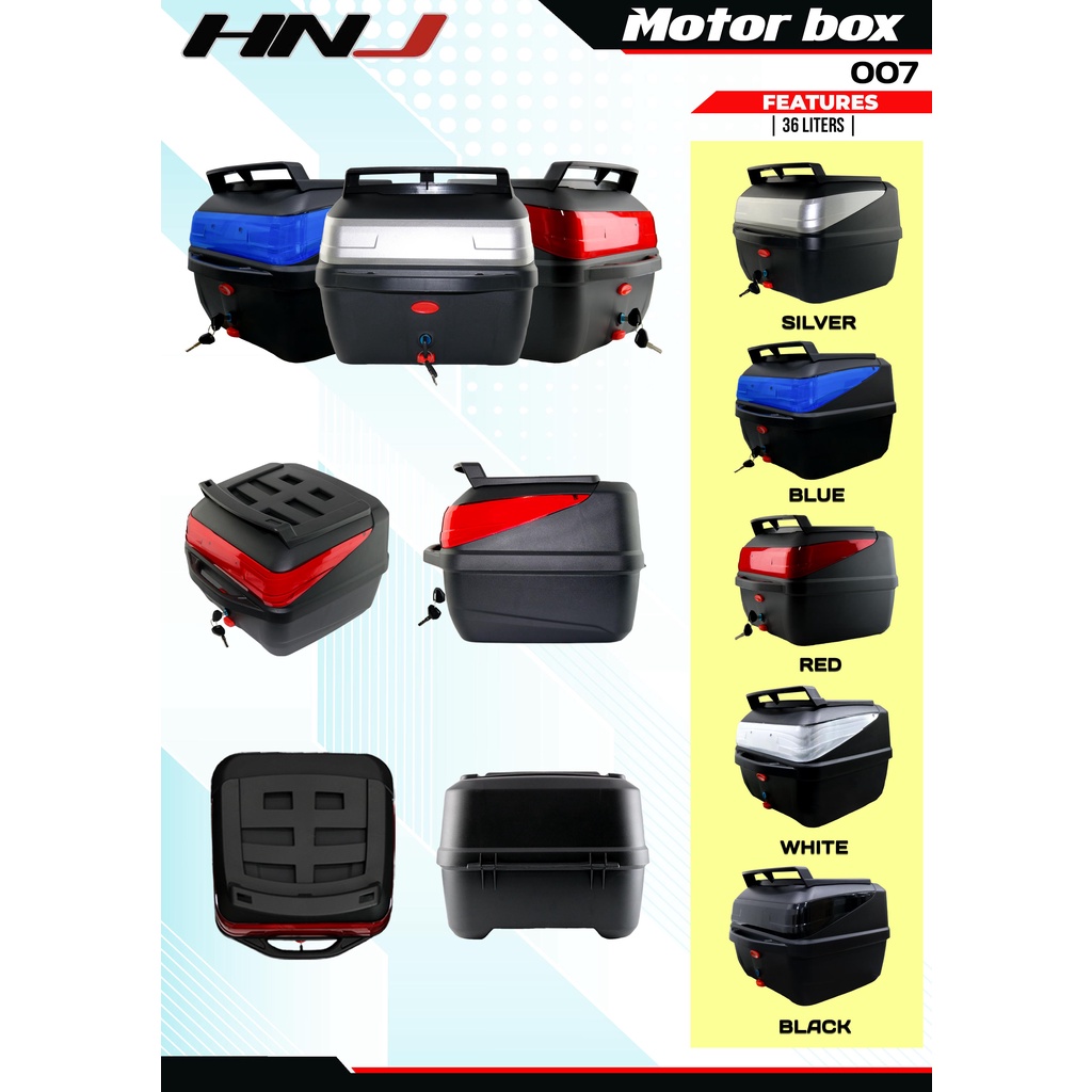 Motorcycle Compartment Box HNJ 007 Luggage Inner Container Tail Case ...