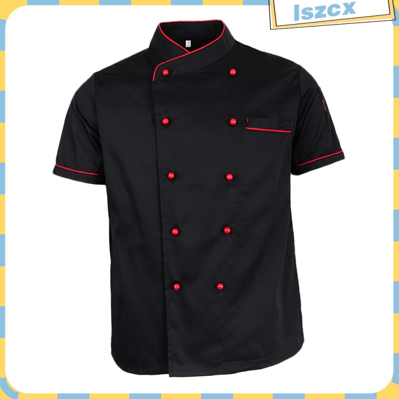 5-Pack DNC Chef Tunic Jackets / Waiter Shirts – Cafe, Restaurant, Hospitality Uniform – DNC 1121