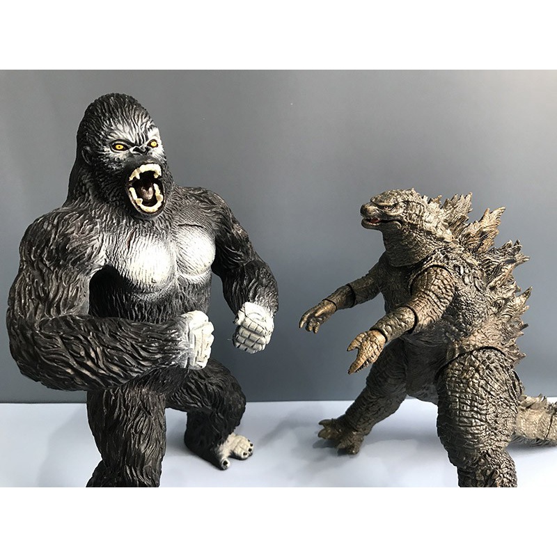 LOVE SALE!!1518cm Anime Movie Cartoon King Kong vs. Godzilla Garage