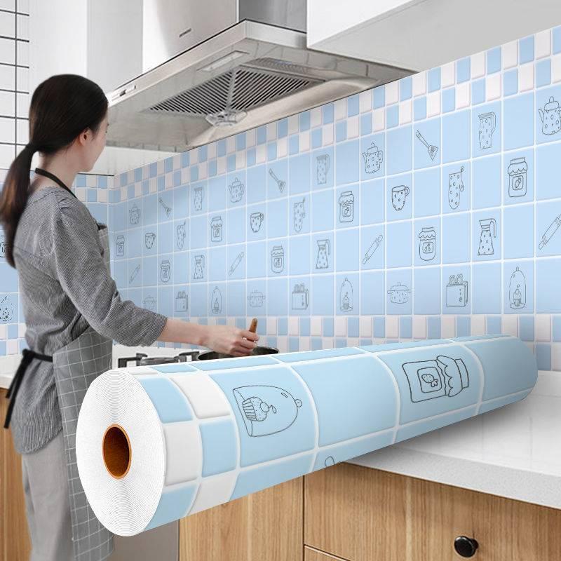 60CM*100CM Kitchen Oilproof, Wall Sticker, Hightemperature, Home
