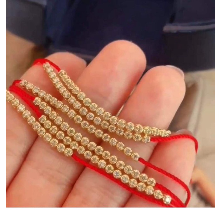 The lucky red deals line bracelet