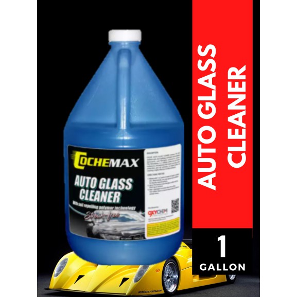COCHEMAX Auto Car Glass Cleaner 1 GALLON (Watermarks Repellant Acid