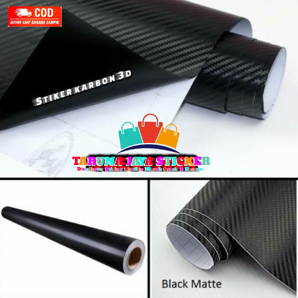 Carbon3d Scotlet Stickers / Decals 3D Carbon Stickers Black profix ...