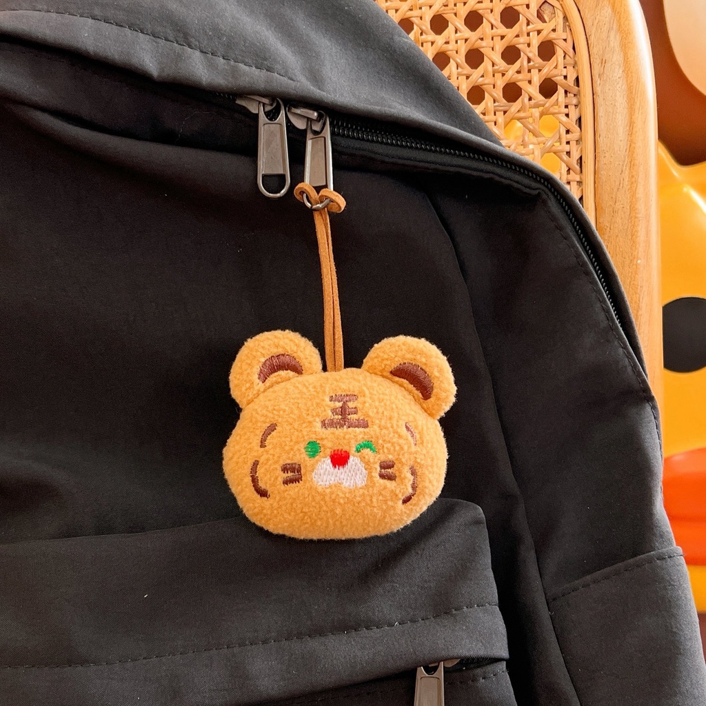 YoYo Keychain Cute Tiger Plush Lover Bag Accessories DIY Girl Student