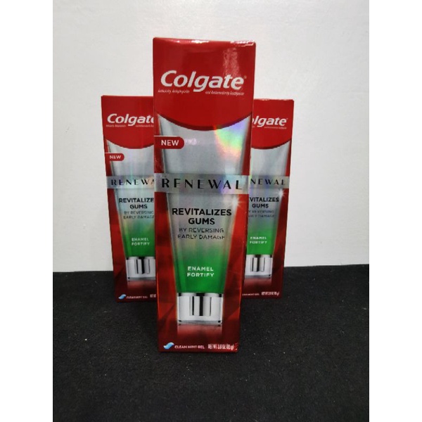 Colgate Renewal(Enamel Fortify) 85grams (USA) Shopee Philippines
