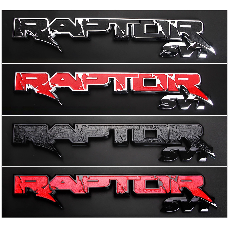 Suitable For FORD Car Sticker RAPTOR SVT Letter Logo F150 Tail Box