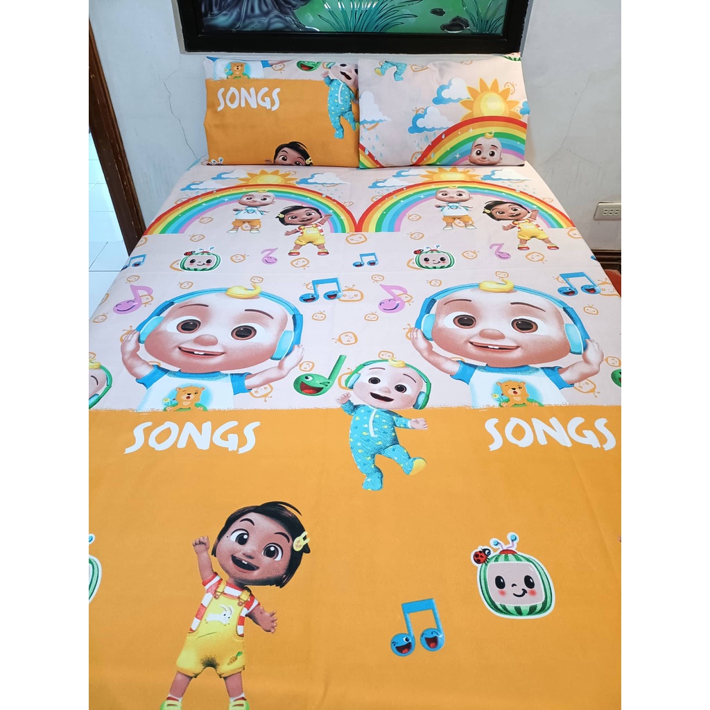 Bedsheets 3 in 1 Set 100 Premium Canadian Cotton Bedsheets