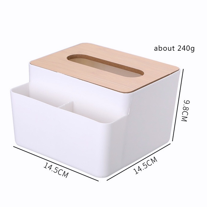 Tissue Holder Napkin Box Wooden Tissue Box Simple Style Paper Storage ...