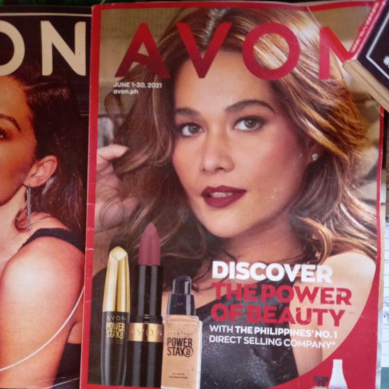 AVON BROCHURE JUNE 2023 And AVON OLD BROCHURE ISSUED 2021 SHOP & EARN ...