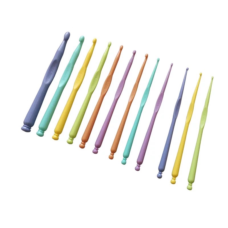 12pcs 210mm Plastic Crochet Hook Set Shopee Philippines