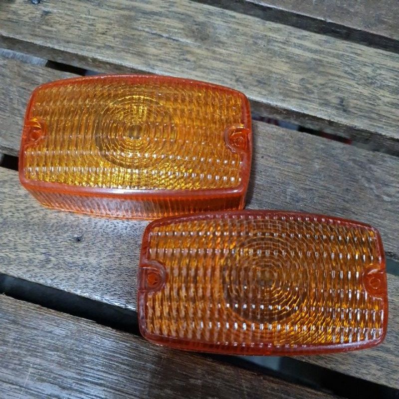 SIGNAL LIGHT LENS ONLY FOR GP 125/X4(PAIR) | Shopee Philippines