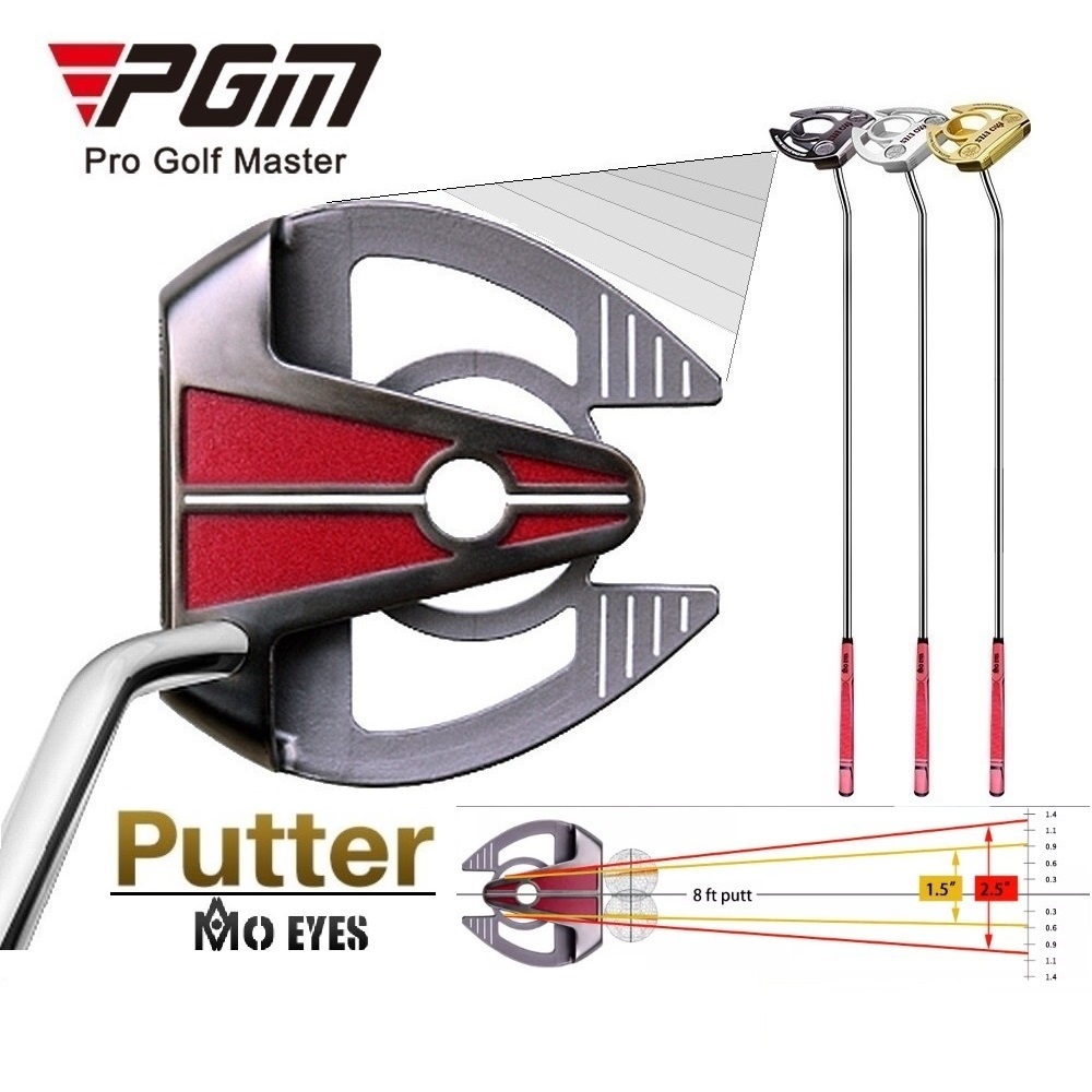 PGM Mo Eyes Professional Right Handed Golf Spider Putter By Soft Iron ...