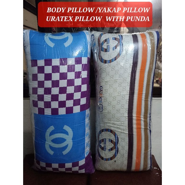 URATEX BODY PILLOW WITH PUNDA 380 pesos only FOAM FILL Shopee Philippines