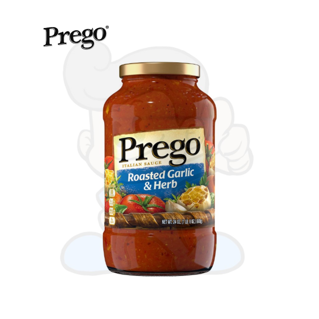 Prego Roasted Garlic & Herb Italian Sauce, 24 oz.