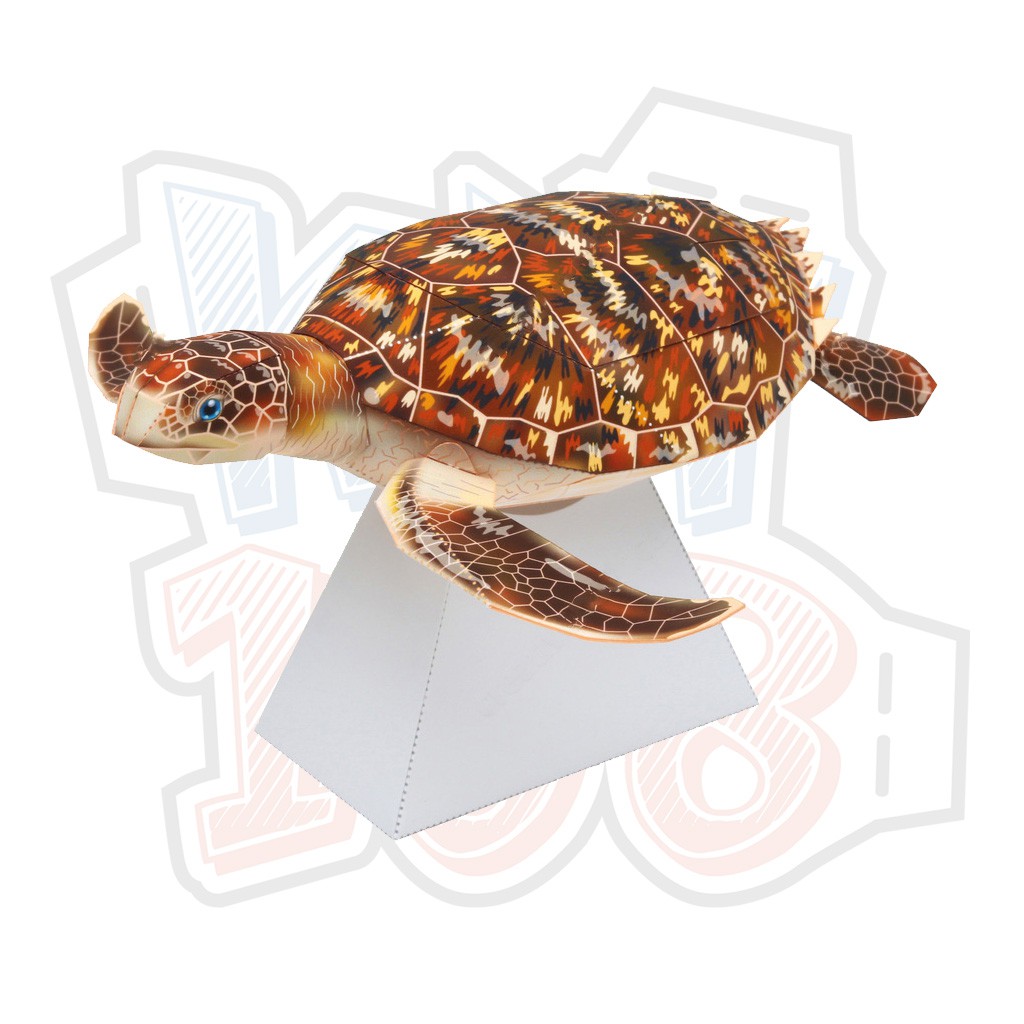 Sea Turtle Animal Paper Model | Shopee Philippines