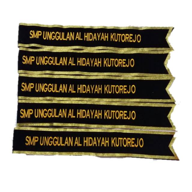 Fast Neat Computer Embroidered Velvet Graduation Sling (Same Writing ...