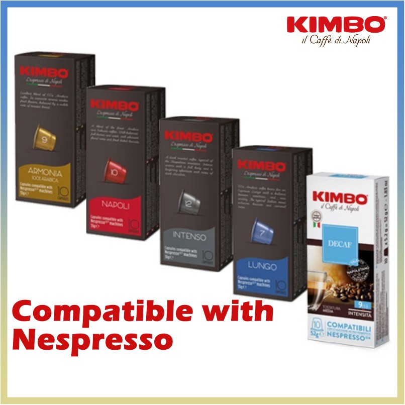 Capsule kimbo compatibili nespresso hotsell