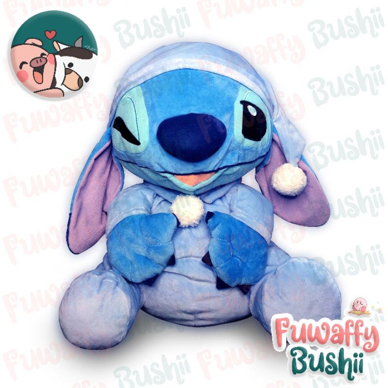 Stitch in hot sale pajamas plush