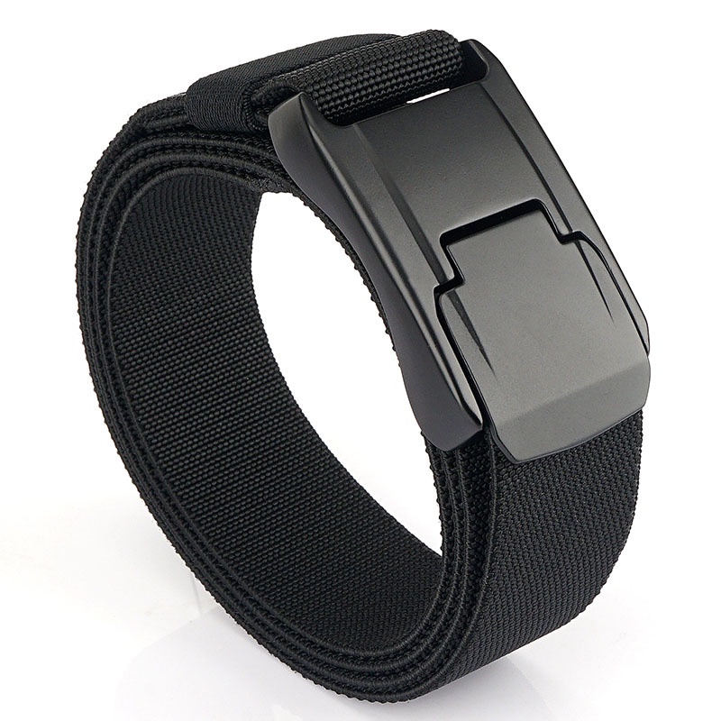 Army UniverseARMYU Army Web Belt 100% Cotton Canvas Military Color Webbed Belts With Slider Buckle 54" Long