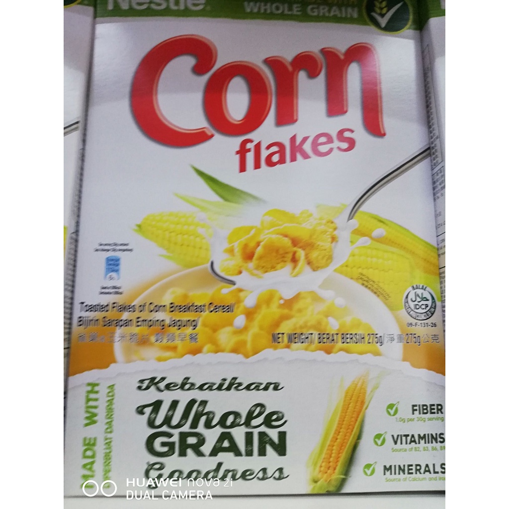 CODNESTLE CORN FLAKES, WHOLE CORN FLAKES, perfect for breakfast & also