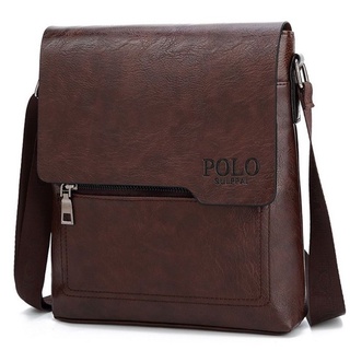 Original Polo Louie Men's Leather Messenger Bag Office Work Bag Sling  Shoulder Bag Beg Silang Lelaki, Men's Fashion, Bags, Sling Bags on Carousell