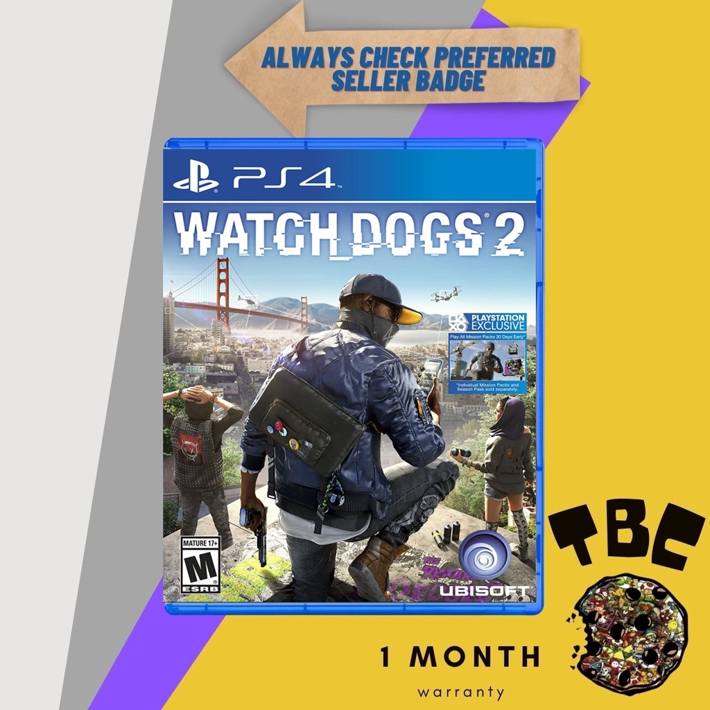 Watch dogs 2 ps4 hot sale cheap