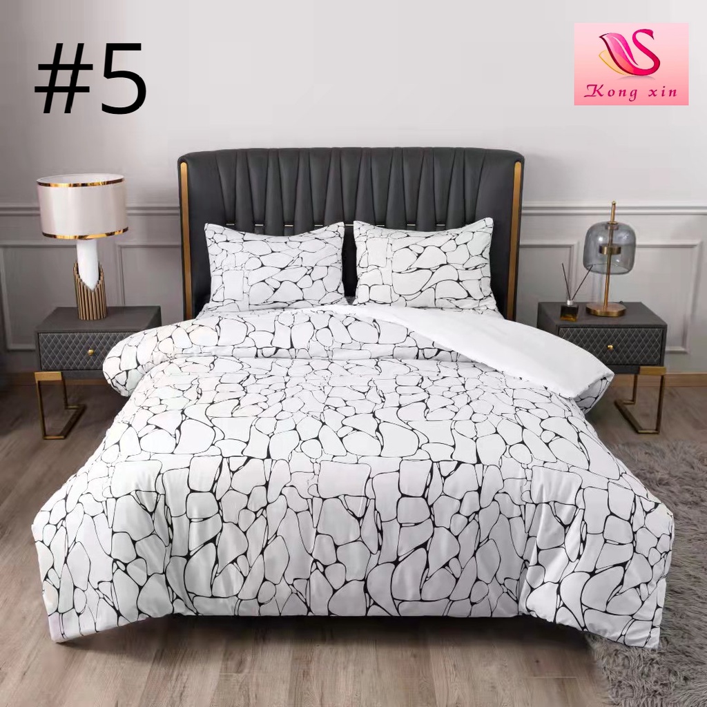 E291 PRINTED FITTED SHEET (KING) Shopee Philippines