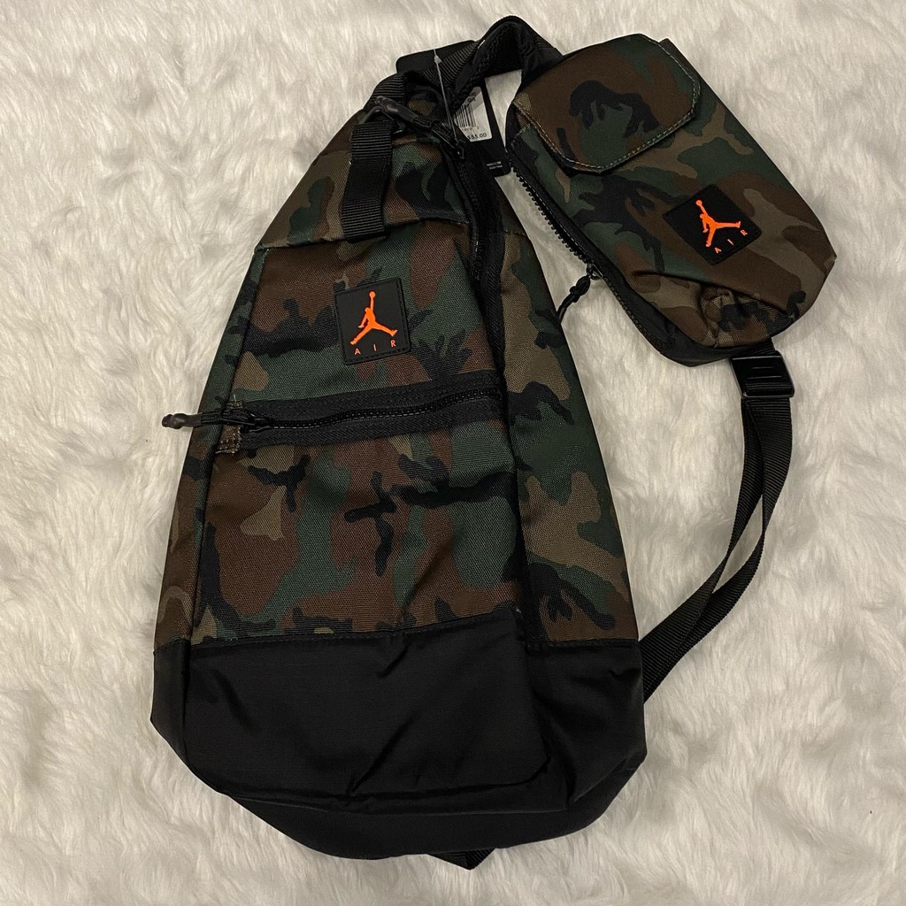 Crossbody top camo bag