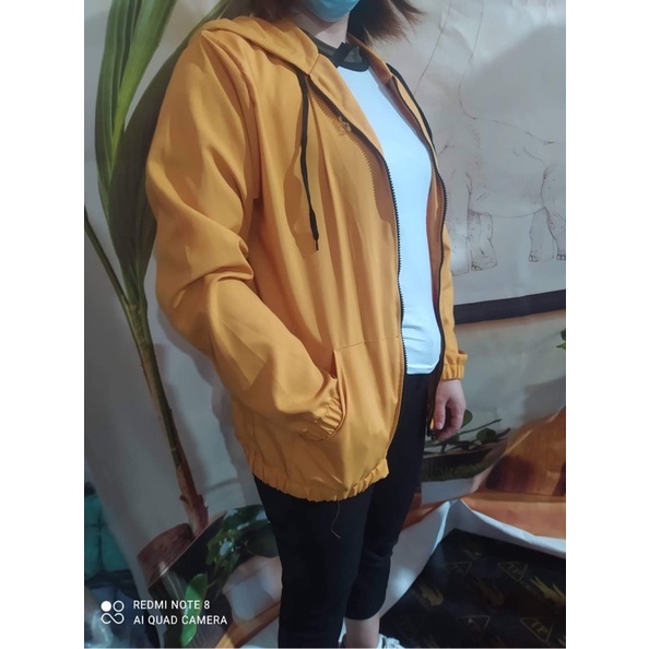 Unisex Taslan windbreakers jacket with Hood zip Shopee Philippines
