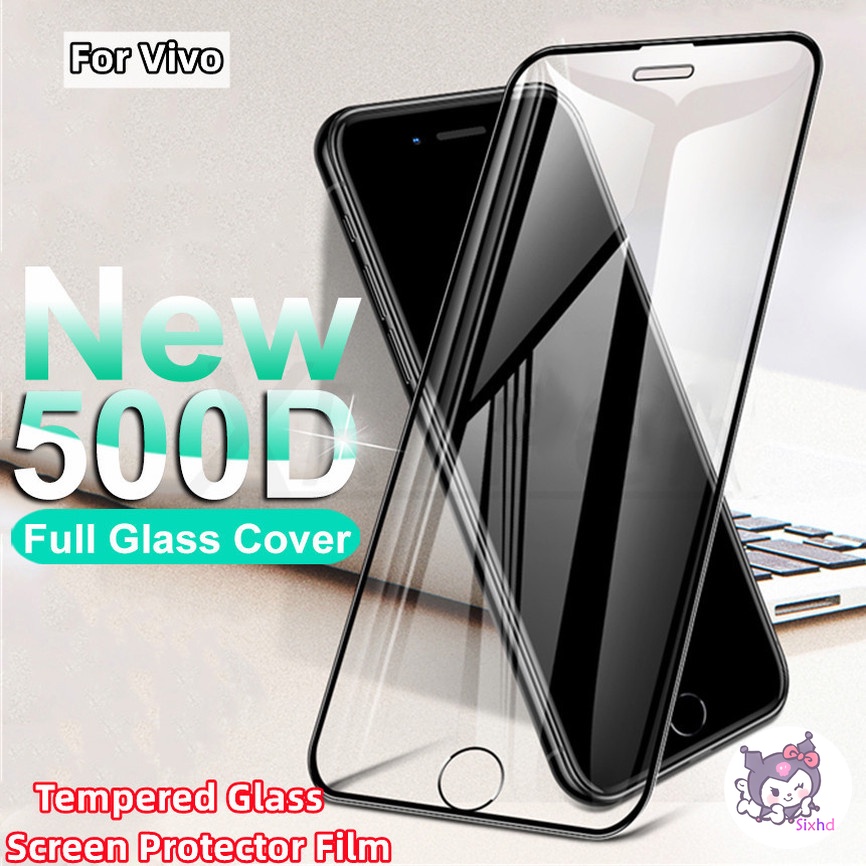 500d Hd Tempered Glass Film For Vivo Y16 Y02t Y02s Y22 Y36 Y35 Y20 Y21s Y33s Y15a Y15s Y02 Y20i 6899