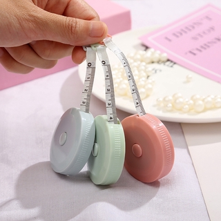 1pc Portable Retractable Macaron 1.5m Tape Measure, Automatic