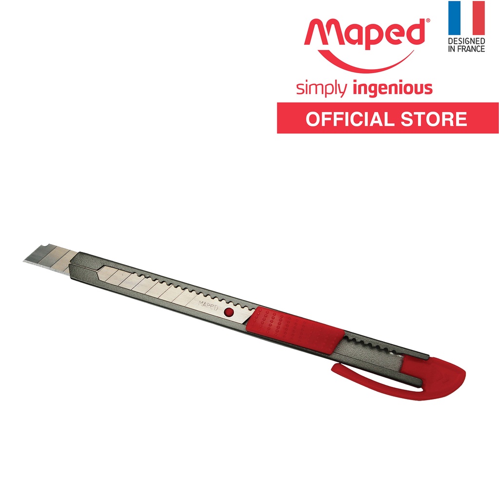 MAPED Universal Metal Cutter | With Clip | 9mm | S Type Blade | Utility ...