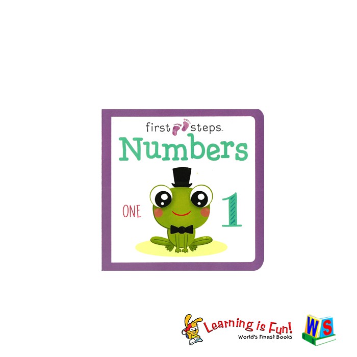 WS FIRST STEPS BOARD BOOK-NUMBERS (EARLY LEARNING) | Shopee Philippines