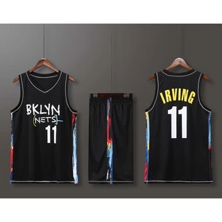 Nets No11 Kyrie Irving Black Youth Basketball Swingman City Edition 2018/19 Jersey