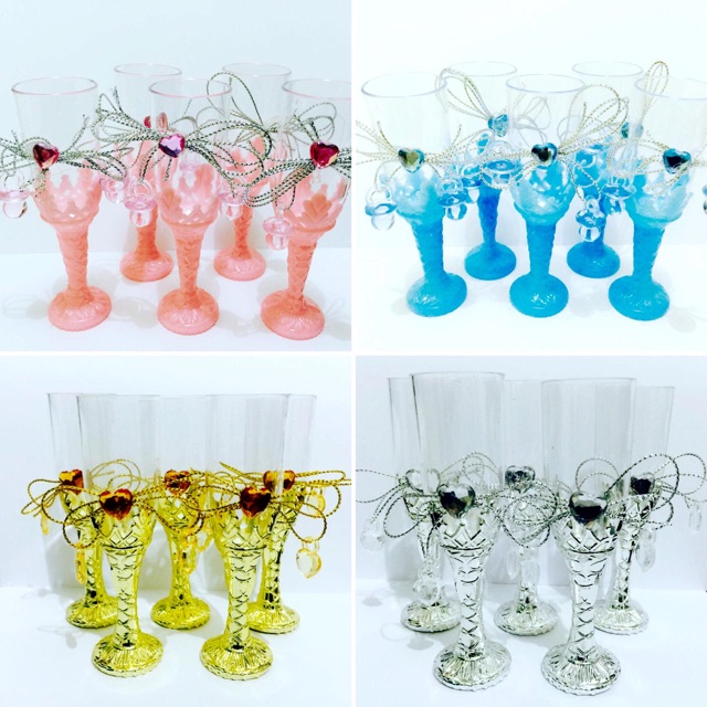 Drinking Glass Set 6PCS 9oz High Quality GLASS/Makapal/Baso/Gift Items