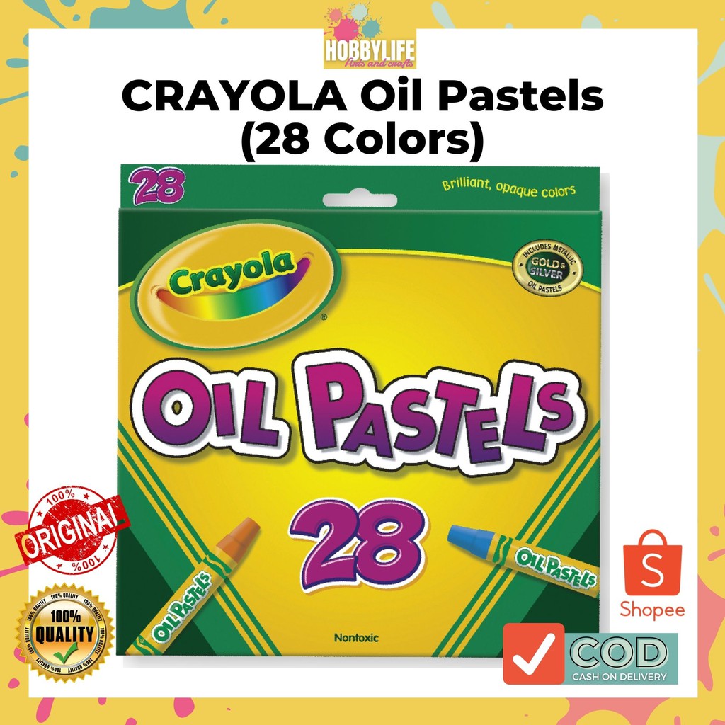 Crayola Oil Pastels 16 Count Colors, NEW