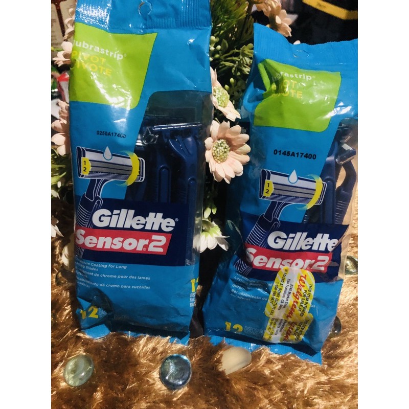 Gillette Sensor 2 Men’s Disposable Razor 12ct | Shopee Philippines