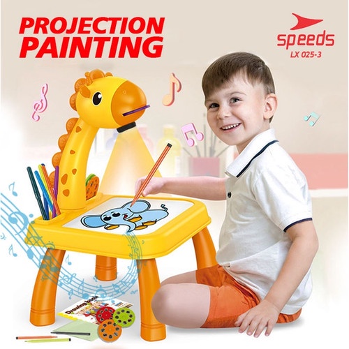 Speeds Learning Table Drawing Table Children Drawing Table Drawing Table Coloring Projector 025