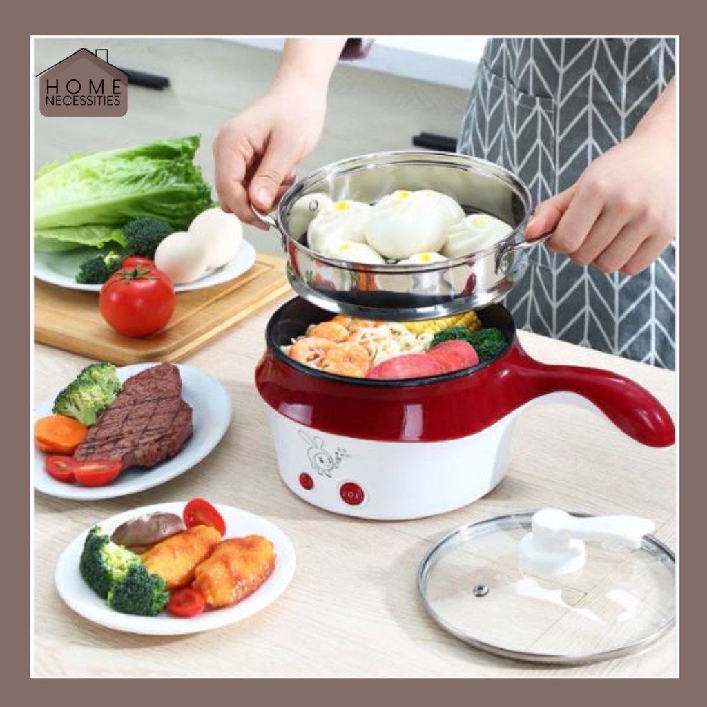 HN 2in1 Multifunction Electric Rice Cooker and Deep Fryer with