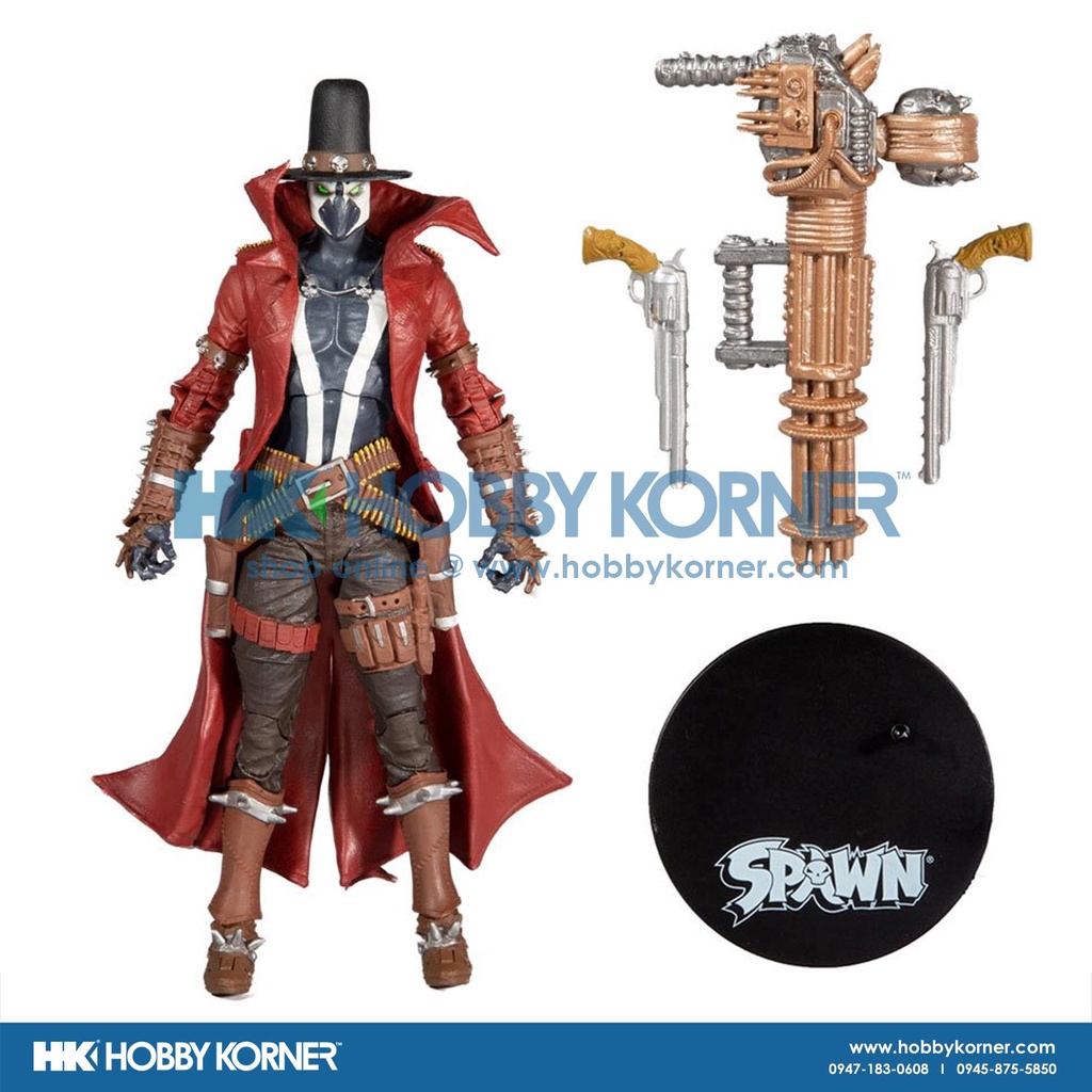(IN STOCK) MCFARLANE TOYS 7 Inch Scale Spawn Gunslinger (Gatling Gun ...