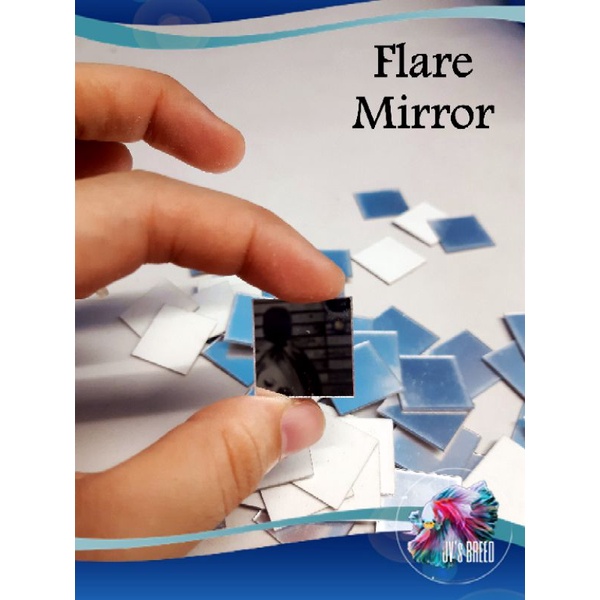 Flare Sticky Mirror for betta (Easy to stick) 3pcs | Shopee Philippines