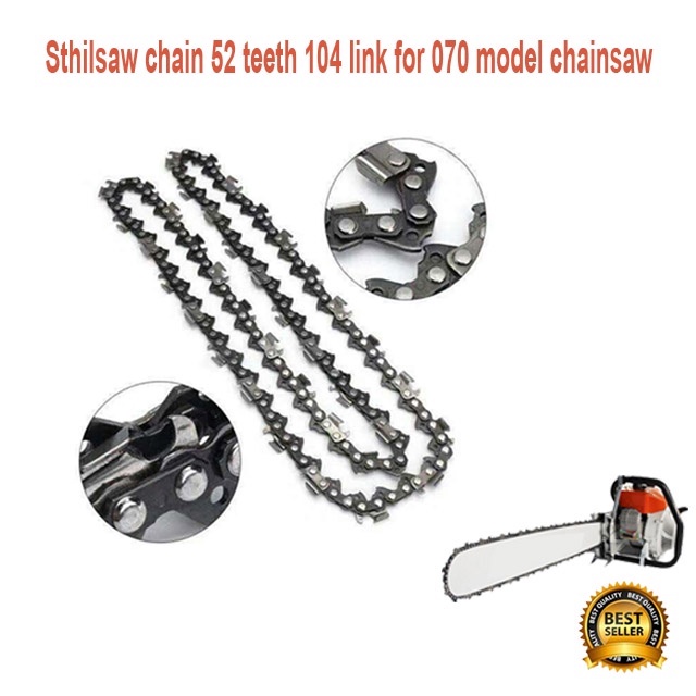 HOOK 36 inches saw chain 52 teeth 104 link 36'' guide bar for 070 model ...