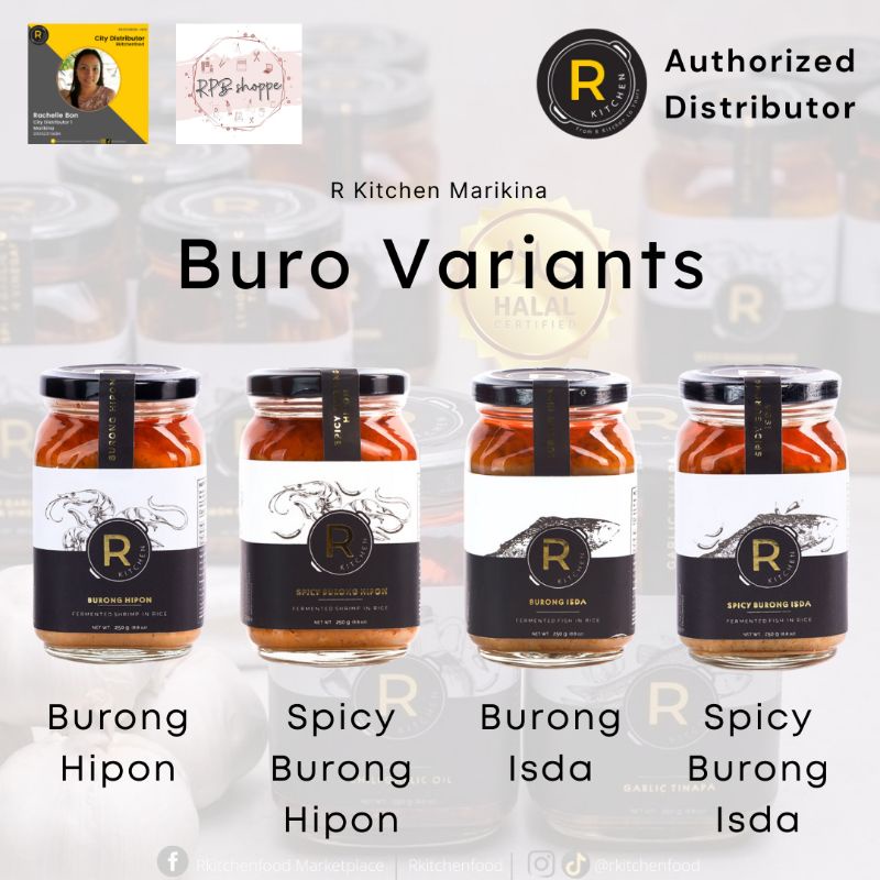 R Kitchen Buro Variants Burong Hipon Spicy Burong Hipon Burong