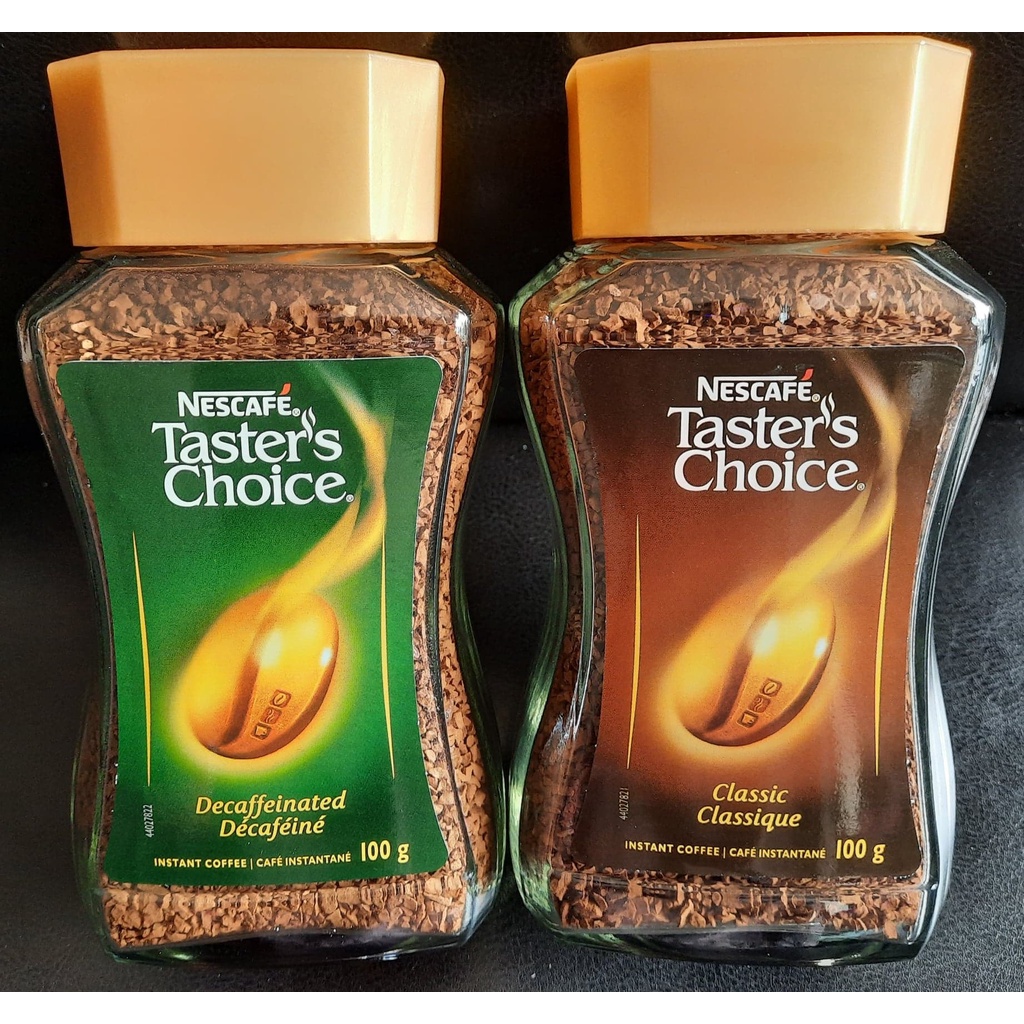 NEW and ORIGINAL NESCAFÉ Taster's Choice Classic and Decaf Instant