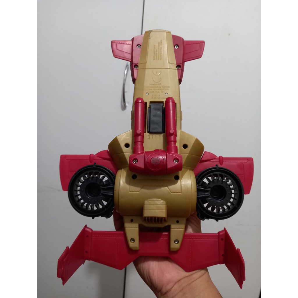 HASBRO IRON MAN SPACESHIP Loose Moveable Parts Missing parts Made by ...