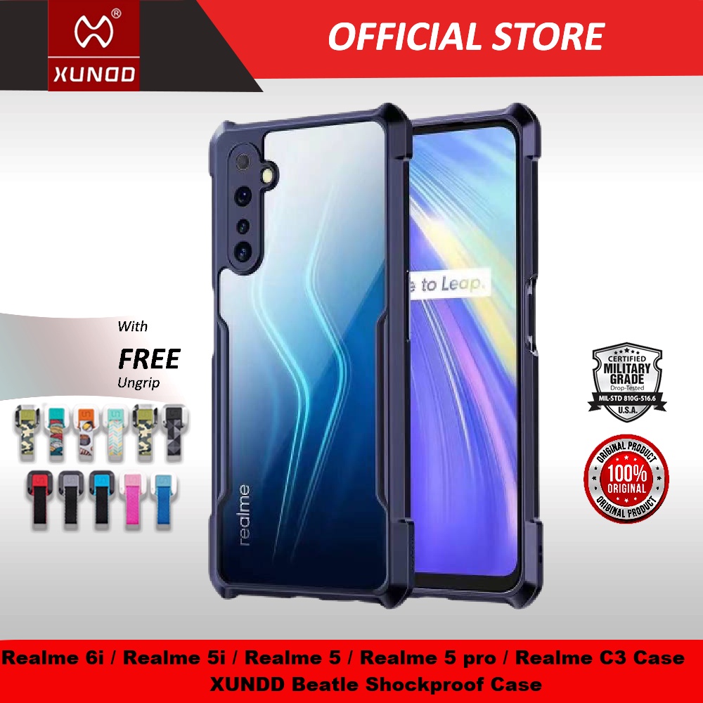 Realme 6i Realme 5i Realme Realme pro Realme C3 Case XUNDD  Beatle Shockproof Case